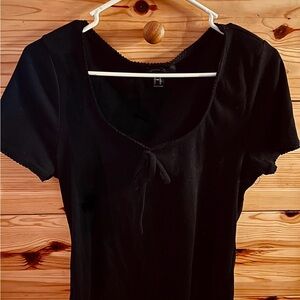 Classic Black Women's Top